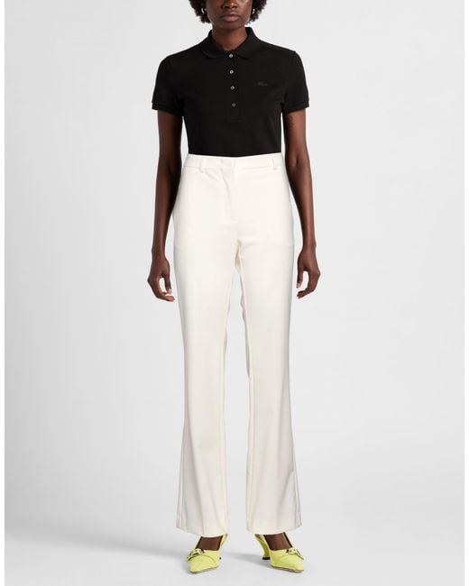 Semicouture White Trouser