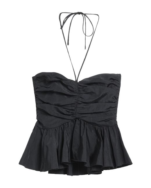 Top MSGM en coloris Black