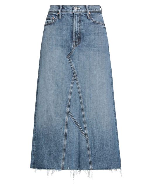 Mother Blue Denim Skirt