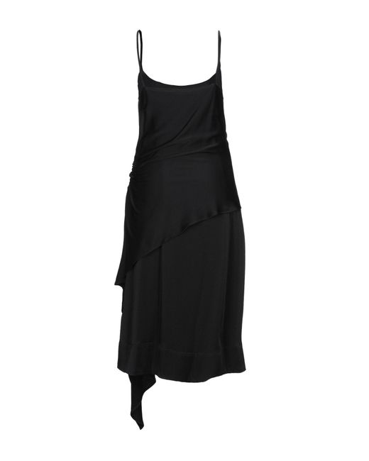 Colville Black Midi Dress