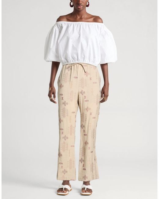 Needles Natural Pants Rayon, Polyester, Nylon
