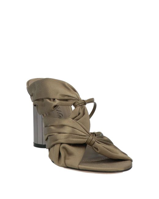Ferragamo Green Sandals