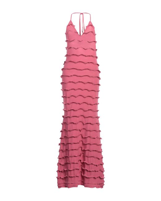 Blumarine Pink Maxi-Kleid