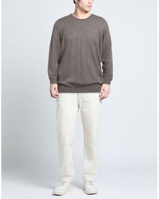 Mauro Ottaviani Gray Jumper for men
