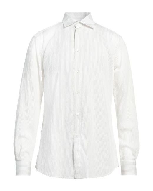 Camisa Barena de hombre de color White