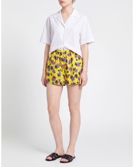 LHD Yellow Shorts & Bermuda Shorts