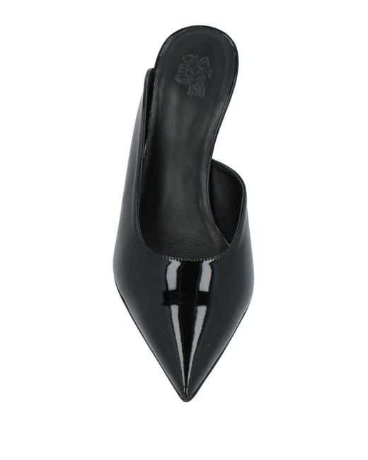 Gia Borghini Black Mules & Clogs