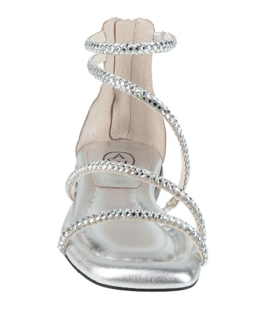 Ash White Sandals