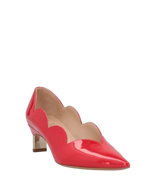 Mulberry Red Pumps