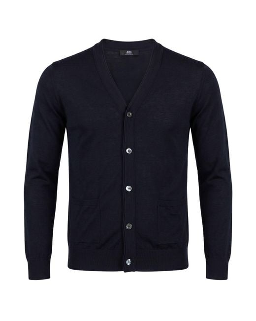Alpha Studio Blue Cardigans for men