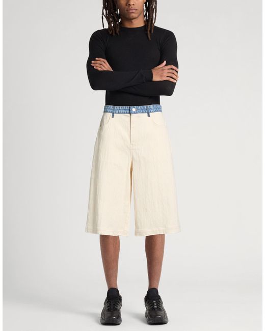 Moschino Natural Shorts & Bermuda Shorts for men