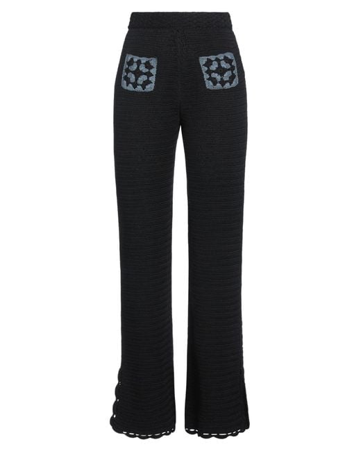 Zadig & Voltaire Black Pants Cotton