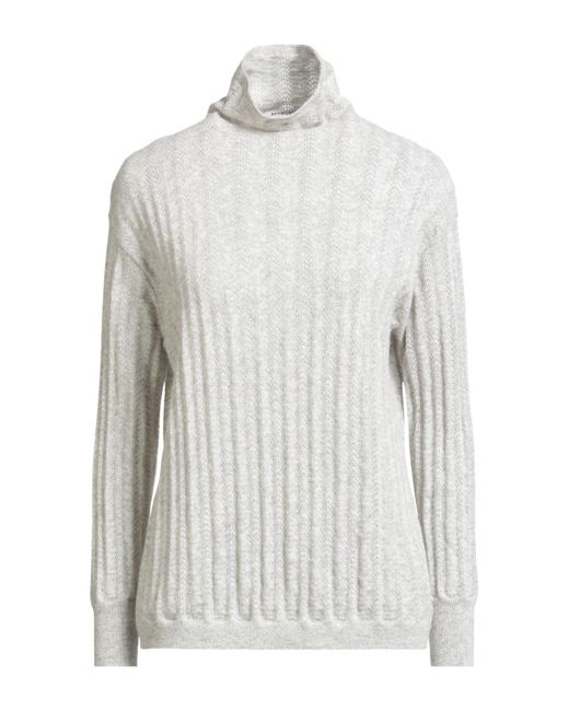 Max & Moi White Rollkragenpullover