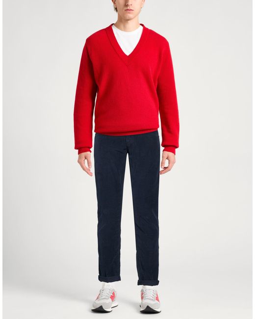 Dondup Blue Midnight Pants Cotton, Lyocell, Elastane for men