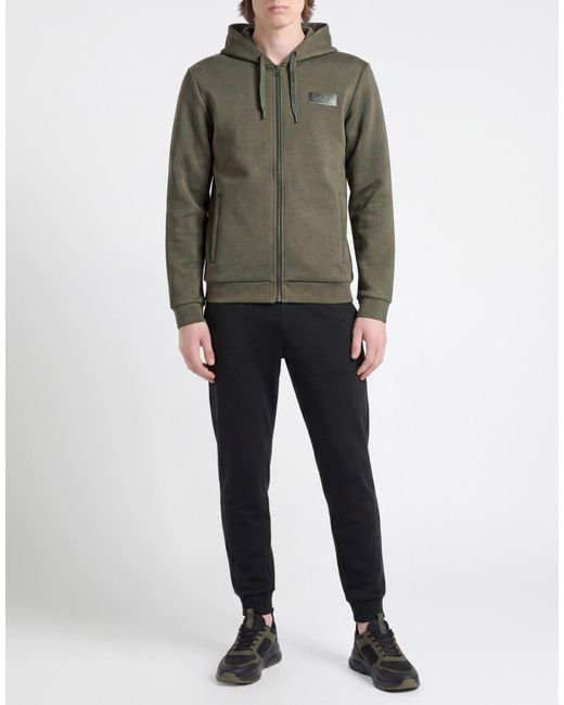 Sudadera EA7 de hombre de color Green