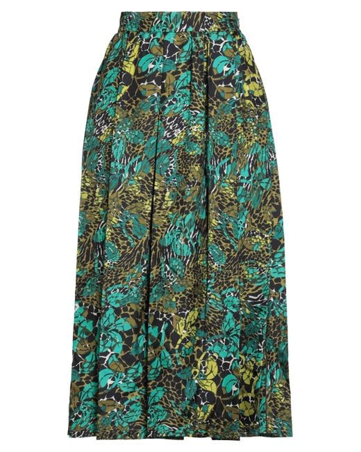 Max Mara Green Midi Skirts
