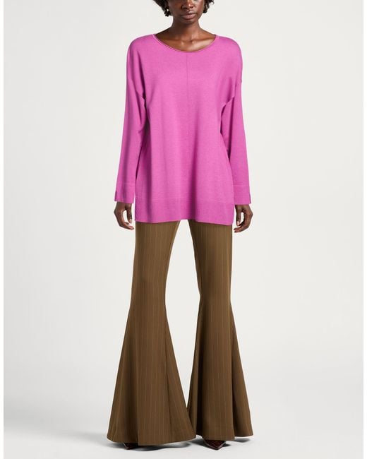 Elena Miro Pink Sweater Viscose, Wool, Polyamide
