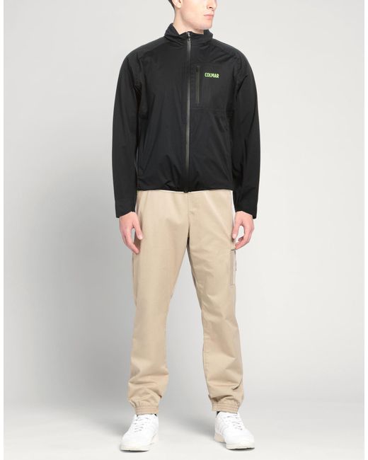 Colmar Black Jacket Polyester for men