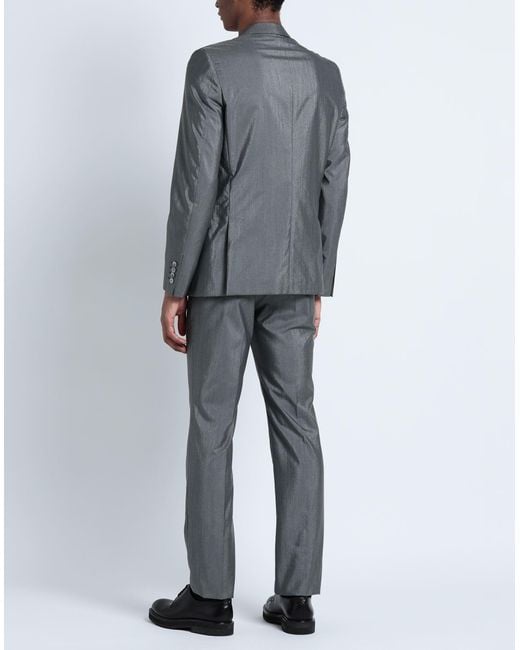 Versace Suit in Gray for Men Lyst