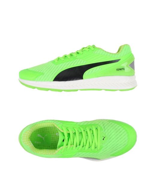 PUMA Green Low-tops & Sneakers for men