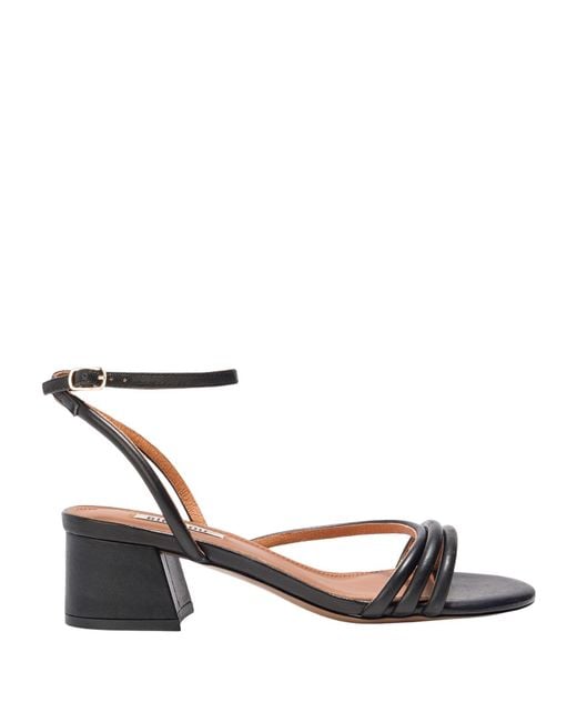 Bibi Lou Metallic Sandals Leather