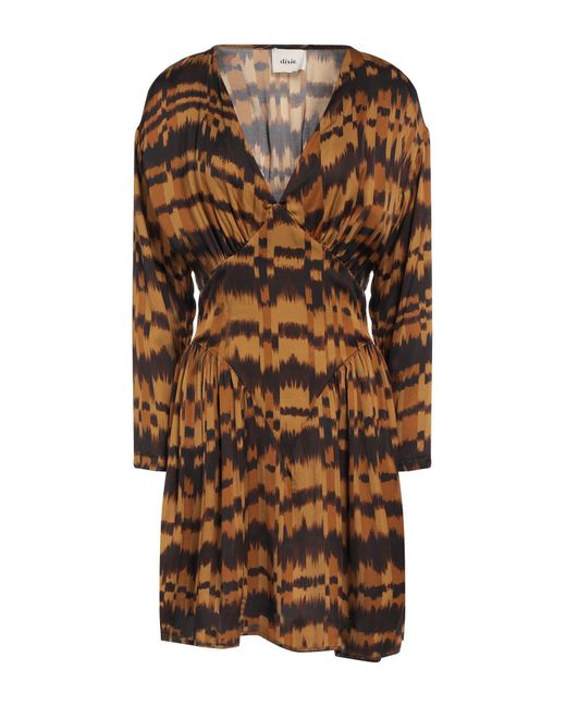 Dixie Brown Mini-Kleid