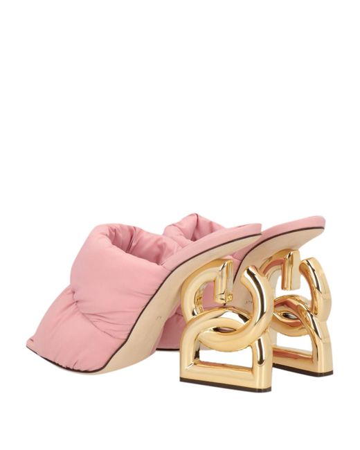 Sandalias Dolce & Gabbana de color Pink