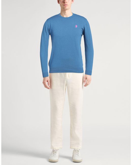 Pullover U.S. POLO ASSN. de hombre de color Blue