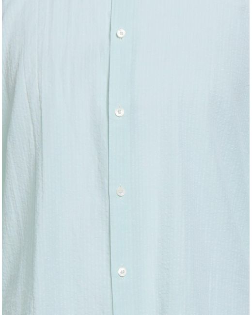 Brooksfield Blue Shirt Cotton for men