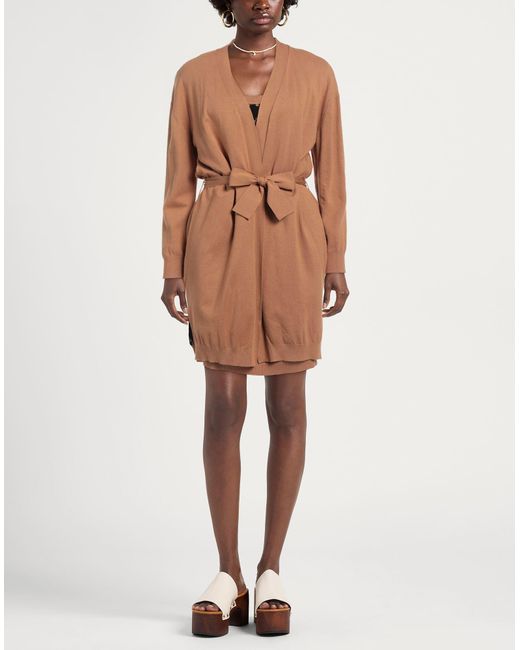 Cristinaeffe Brown Mini Dress