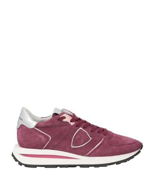 Philippe Model Purple Sneakers