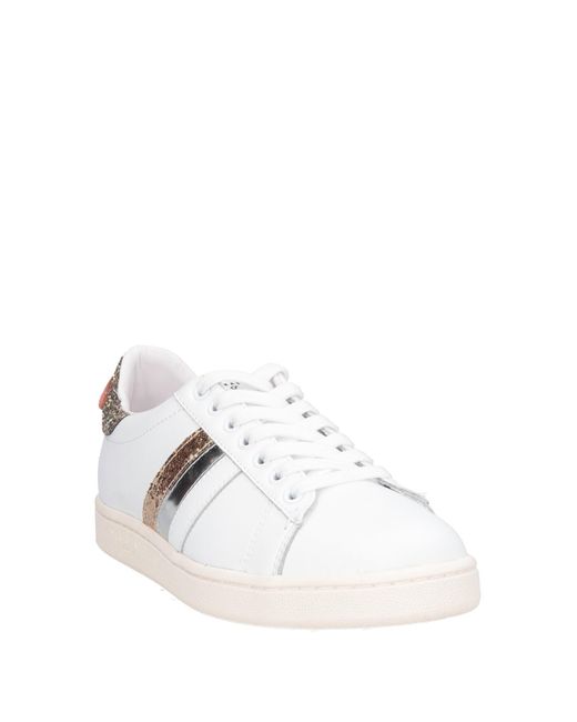 Serafini White Sneakers Leather