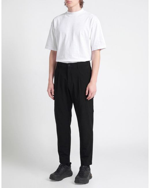 Herno Black Pants Polyamide, Elastane for men