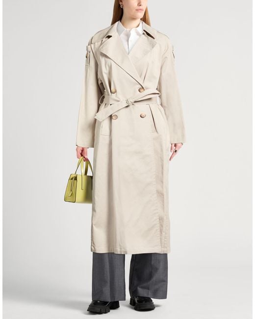 Alpha Studio Natural Overcoats & Trench Coats