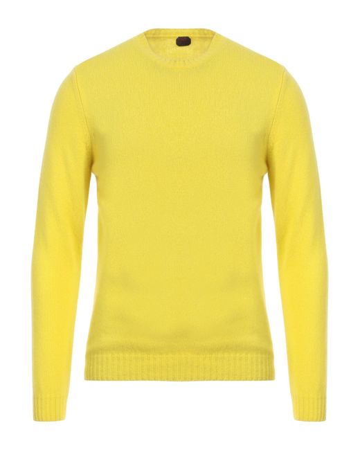 Pullover Mp Massimo Piombo de hombre de color Yellow
