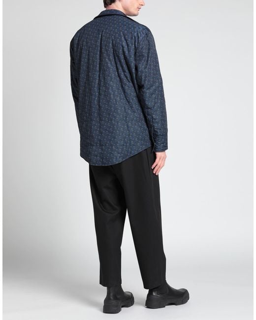 Lanvin Blue Overcoat for men
