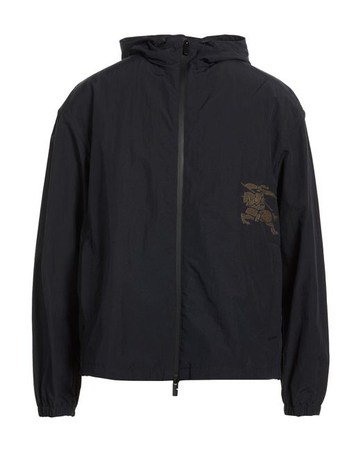 Burberry Black Midnight Jacket Polyamide, Cotton for men