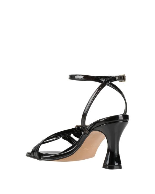 Divine Follie Black Sandals