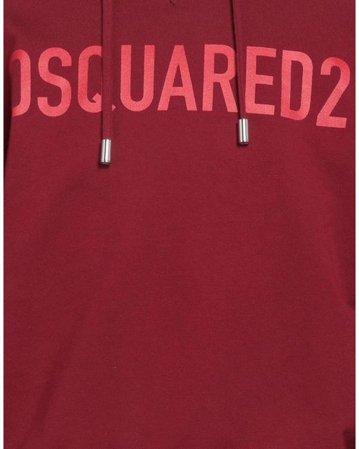 DSquared² Red Sweatshirt for men