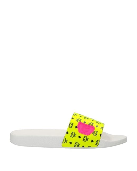 MCM Yellow Sandals for men