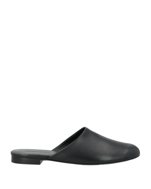 Magda Butrym Black Mules & Clogs Leather