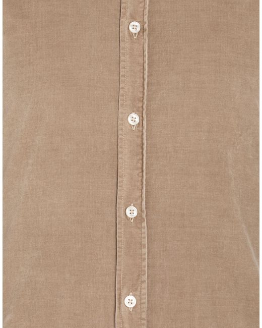 MASTRICAMICIAI Natural Shirt Cotton, Elastane for men