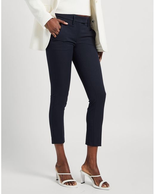 Dondup Blue Pants Polyester, Elastane