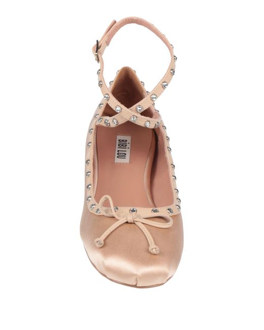 Bibi Lou Pink Ballet Flats