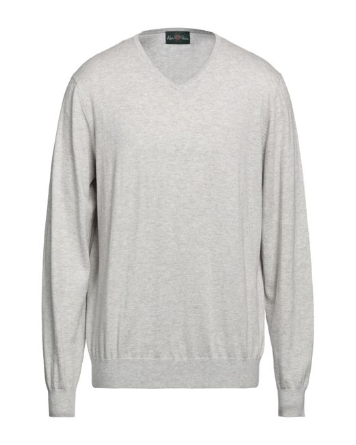 Alan Paine Gray Sweater for men