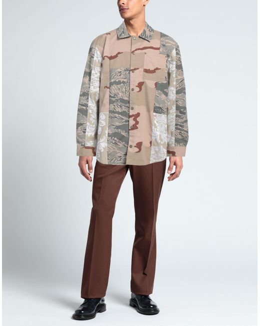 MARINE SERRE Gray Shirt for men