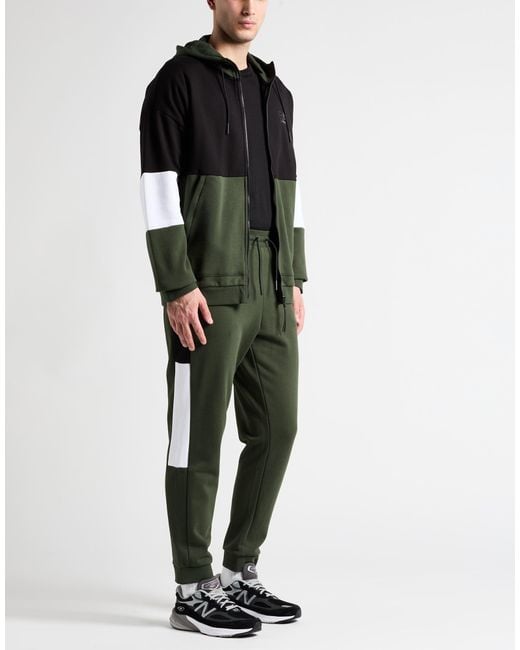 Chándal EA7 de hombre de color Green