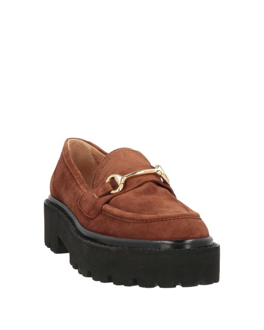 Alessandra Peluso Brown Loafer