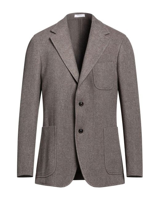 Boglioli Gray Blazer for men