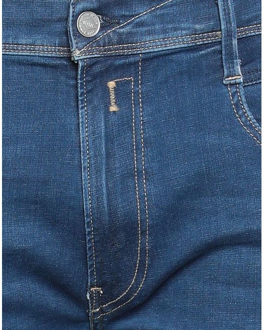 Replay Blue Denim Trousers for men